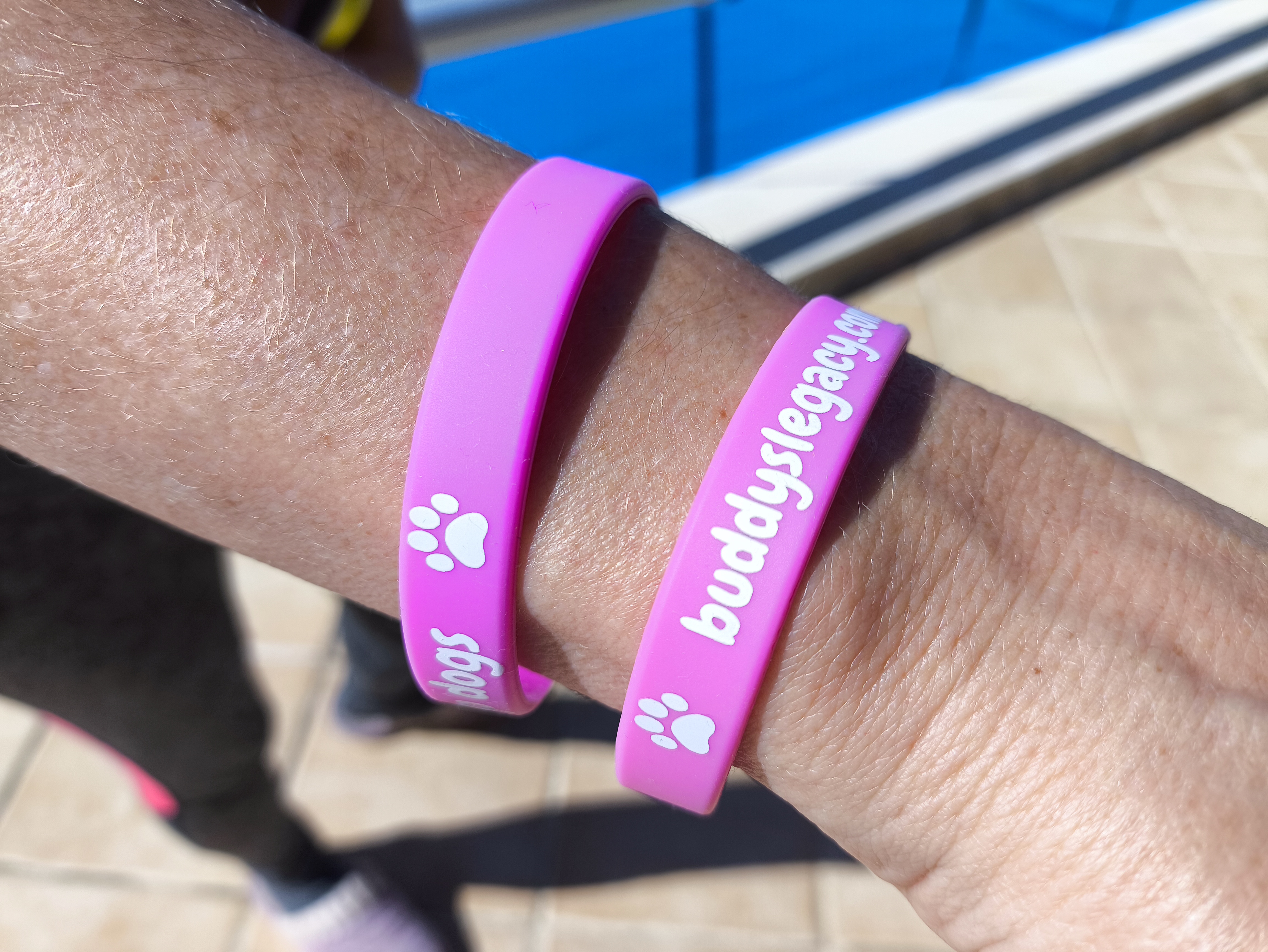 Buddy's Legacy wristbands